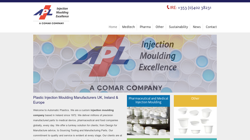 Plastic Injection Moulding Manufacturers, Medical Devices, Pharma - APL