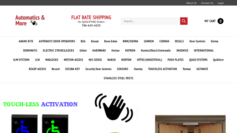 Automatics & More | Automatic Door & Drive-Thru Window Parts