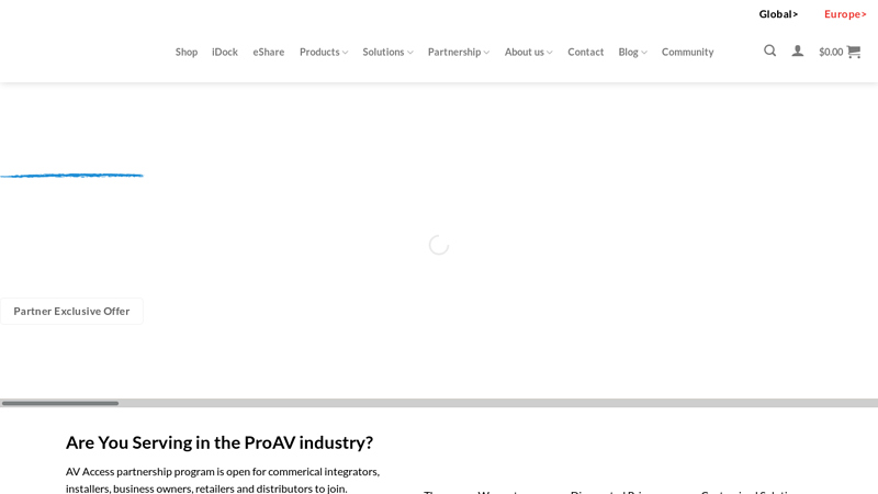 AV Access | Quality & Budget Assured Pro AV Product Manufacturer