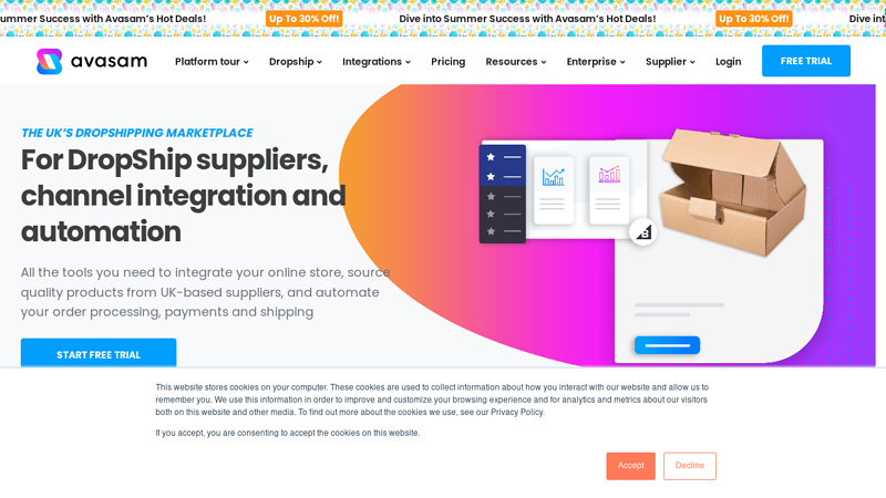 Avasam: The automated UK DropShipping platform