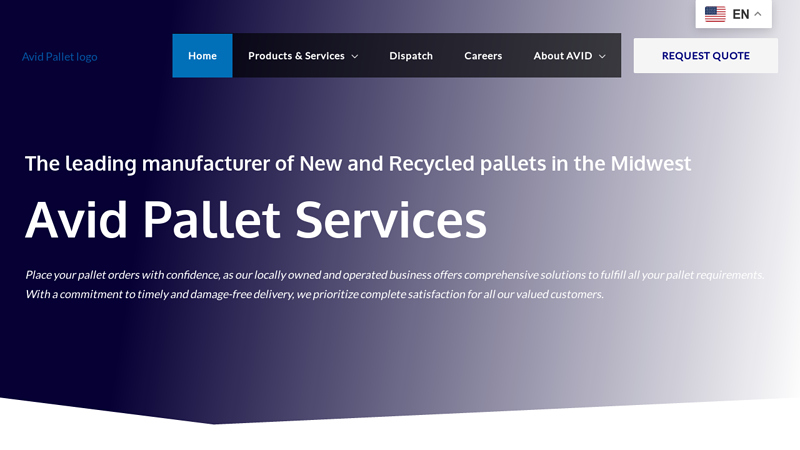 AVID Pallet Services: Pallet Company & Pallet Supplier