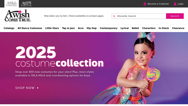 Dance Costumes | A Wish Come True?
