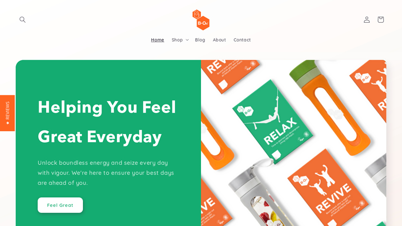B On 1: Vitamin Patches & Glass Water Bottles for a Healthier You