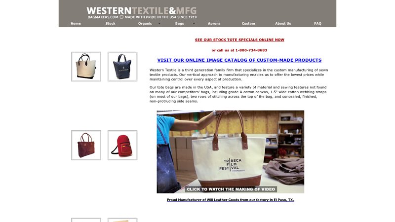 Western Textile & Manufacturing Inc - Home