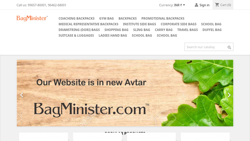BagMinister.com | India