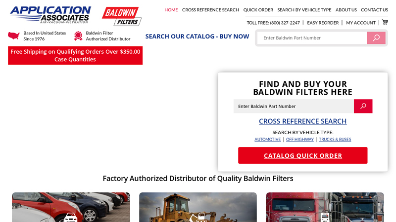 Find And Buy Your Baldwin Filters Here! | Baldwin Filters R Us