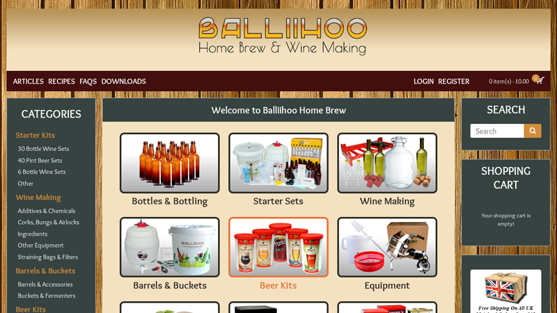 Balliihoo Homebrew and Winemaking