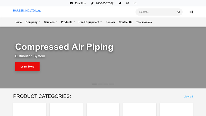 Barben Industries | Compressed Air Systems