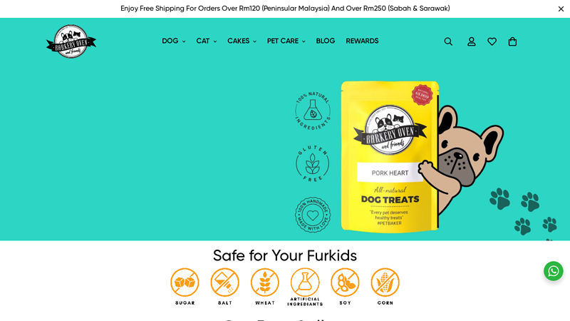 Barkery Oven: Healthier Choice for Your Furkids Since 2011