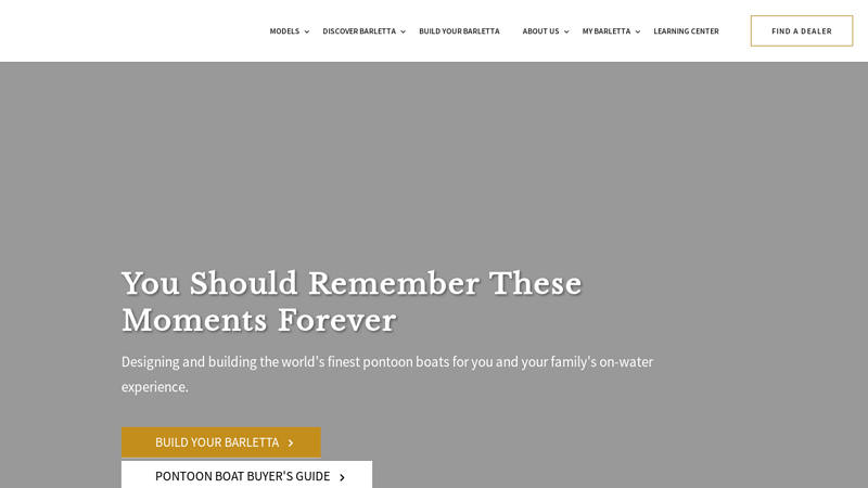 Barletta Pontoon Boats Australia | World