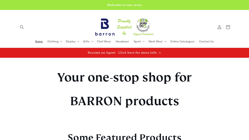 Barron branded Corporate Clothing and Gifts South Africa C Barron Clothing