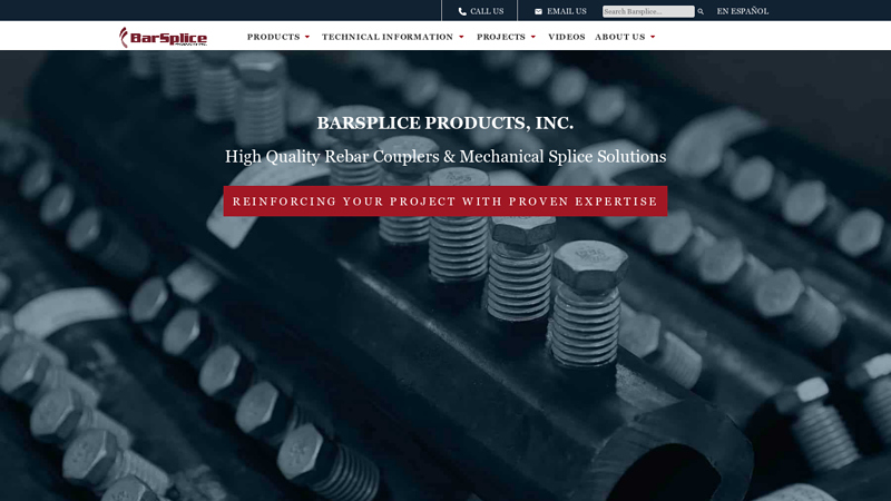 Barsplice - Advanced Rebar Couplers and Mechanical Splice Systems