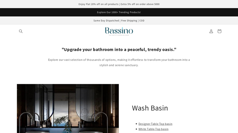 Ceramic Sanitary Ware Manufacturer and Supplier in India | Bassino C Bassino Impex