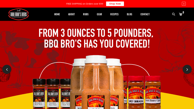BBQ Bros Rubs & Sauces, Handcrafted Barbecue Spice Seasonings
