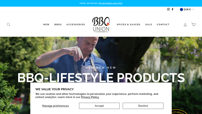 Home | BBQ Union | Your go-to outdoor cooking expert