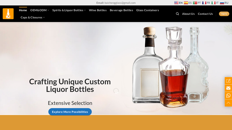 Alcohol Bottles & Mini Wine Bottles Manufacturer_Supplier_OEM&ODM