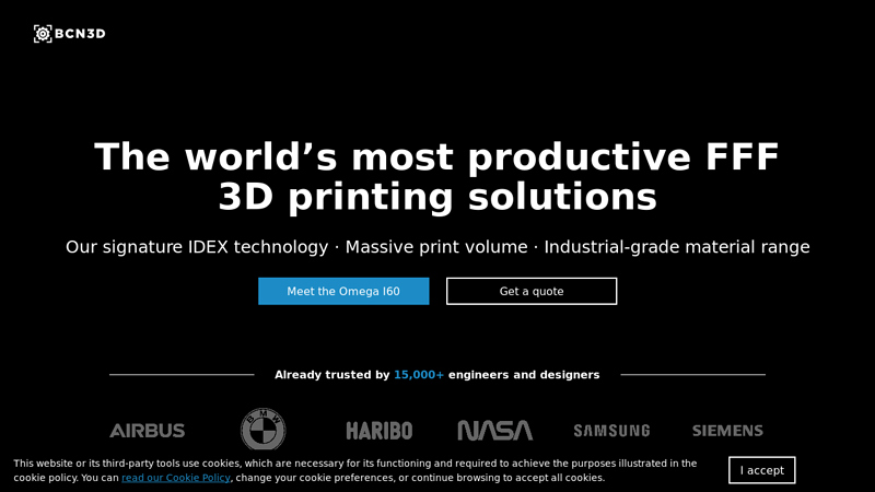 BCN3D Technologies: Professional desktop FFF 3D Printers models