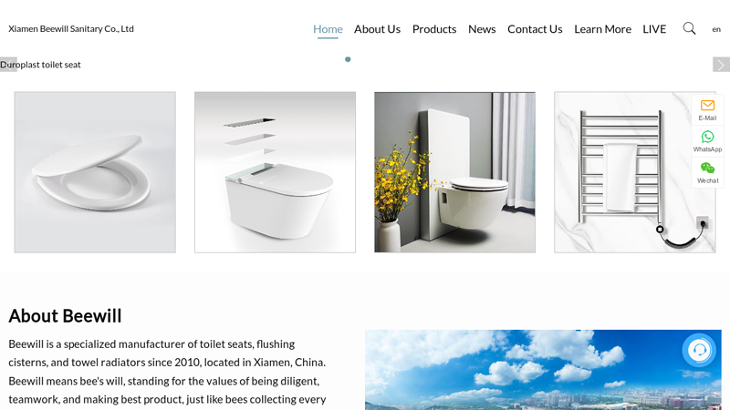 Toilet Seat, Smart Toilet Bowl, Flushing Cistern Suppliers, Manufacturers, Factory - BEEWILL