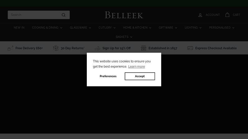 Belleek Pottery | Galway Crystal | Belleek.com