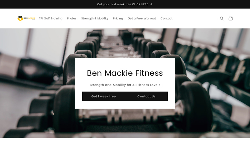 Ben Mackie Fitness Studio Stockton, CA - Personal Training and More
