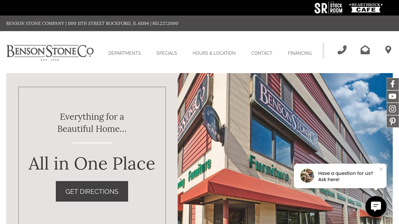 Benson Stone Co. | Furniture, Flooring, Granite in Rockford IL