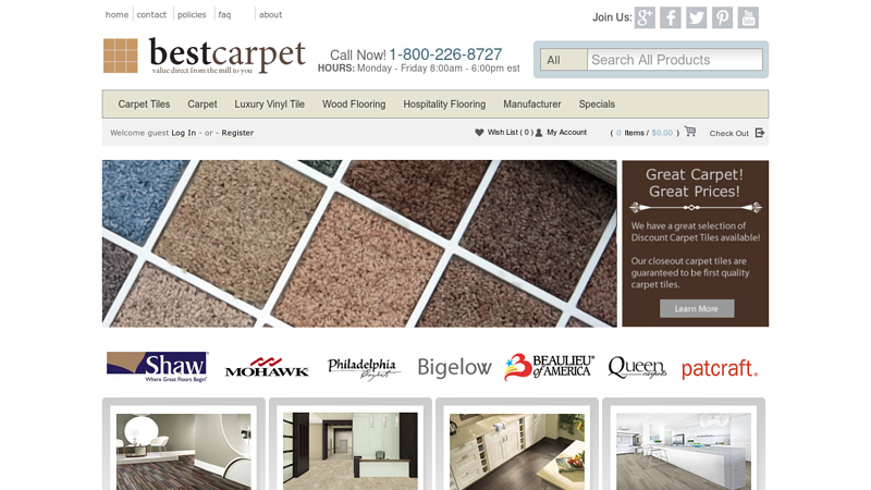 Carpet Tiles & Flooring | Best Carpet Value