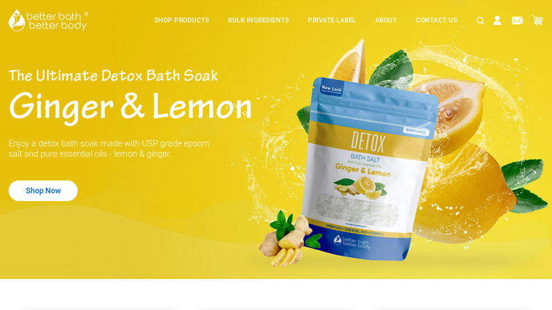 Better Bath Better Body - Epsom Salt Baths For A Better You
