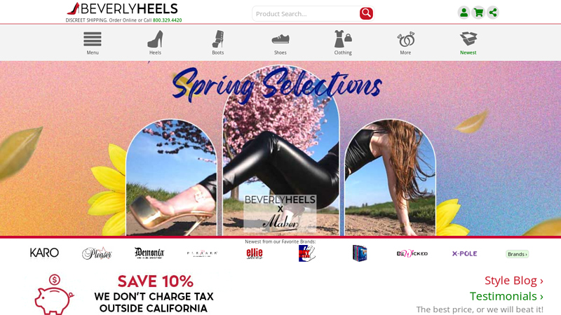 Buy Sexy, Alternative and Gothic High Heels, Boots, Lingerie, Wigs and Fashion Accessories. Discreet Shipping.