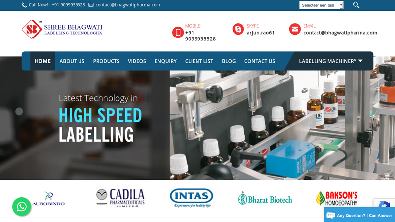 Labeling Machine, Sticker Labelling for Vial, Bottle & Ampoule Labeler Machine
