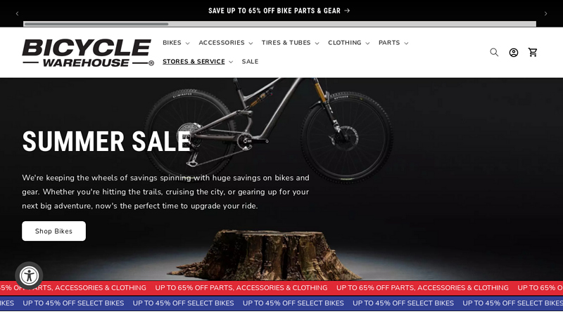 Buy Bikes, E-Bikes, Mountain Bikes & Parts Online | Bicycle Warehouse
