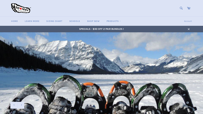 Bigfoot Snowshoes - Make Tracks Today !