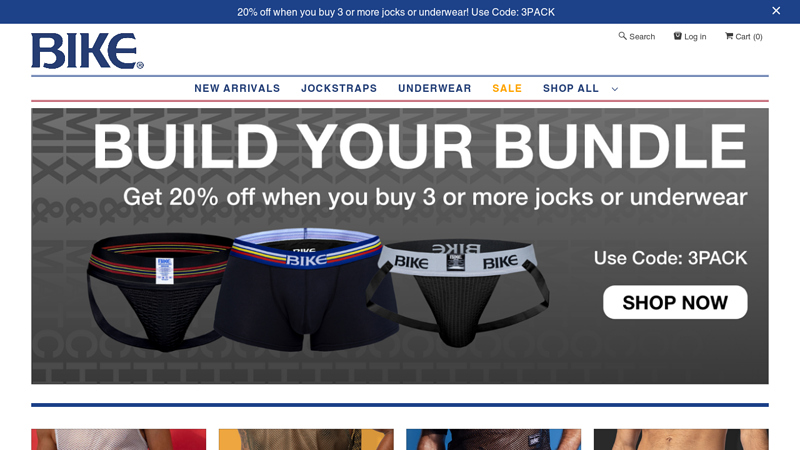 BIKE? Athletic - The Original Jockstrap and Active Wear Company