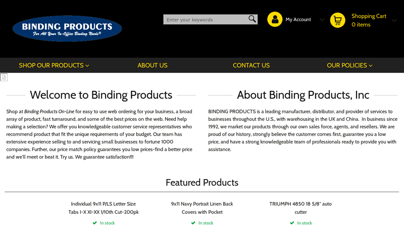 Binding Products | Binding & Laminating Machines & Supplies.