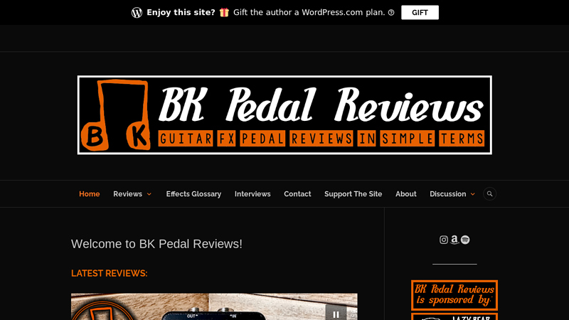 BK Pedal Reviews C Guitar FX Pedal Reviews In Simple Terms
