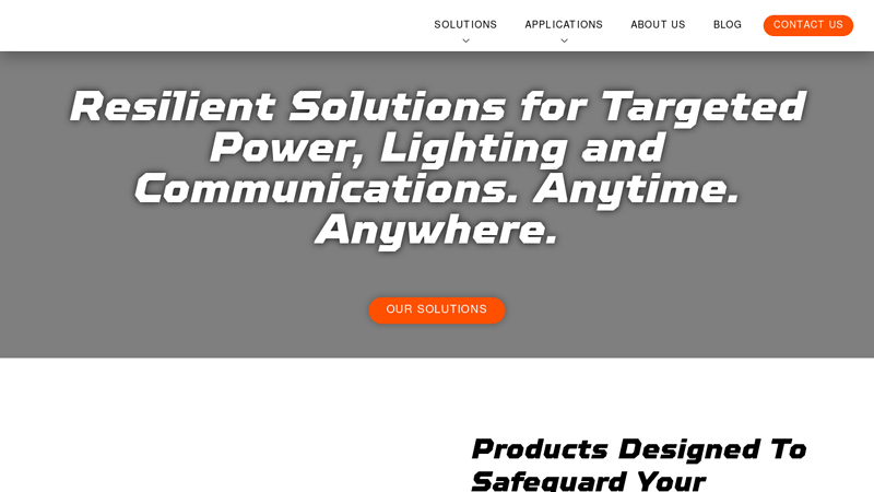 BlackStarTech | Emergency Power Systems And Lighting Solutions
