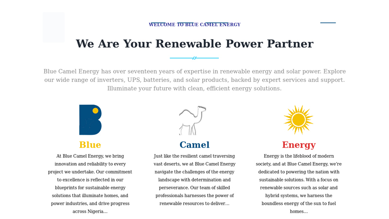 Blue Camel Energy