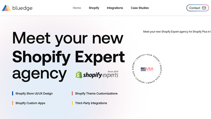 Bluedge USA | Expert Shopify Design & Development Agency