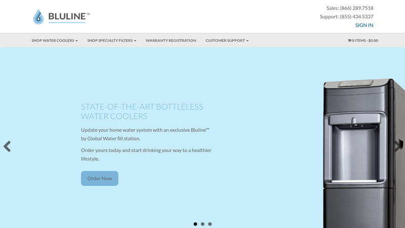 Homepage - Bluline?