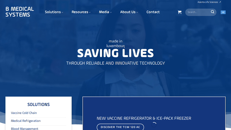 B Medical Systems | Medical Cold Chain Solutions