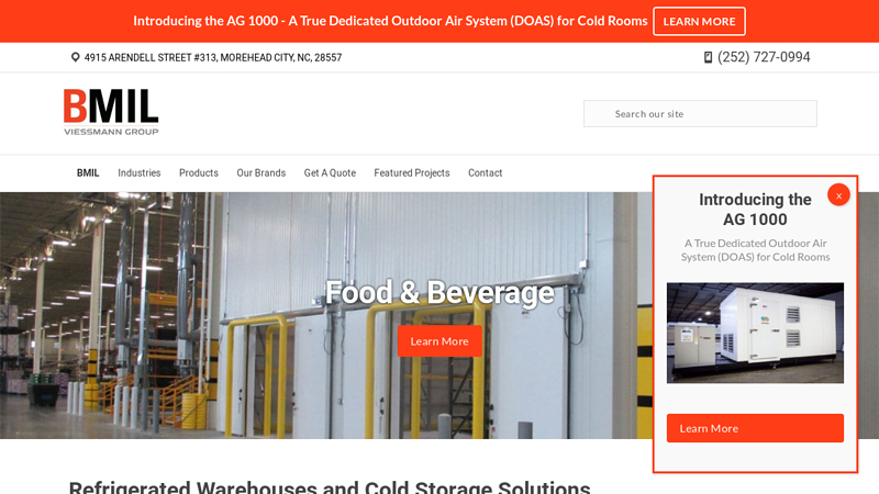 Refrigerated Warehouse and Cold Storage Options