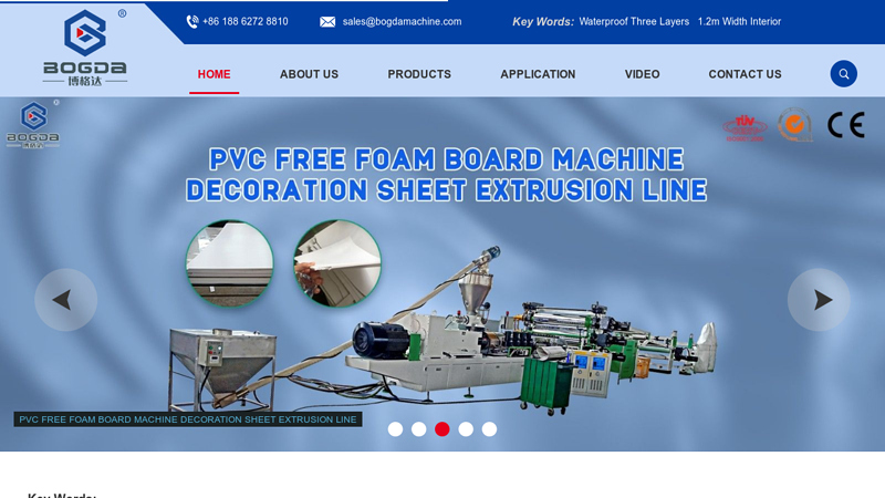 Plastic UPVC window and door profile extrusion machine, PVC Skirting Board Extrusion Machine