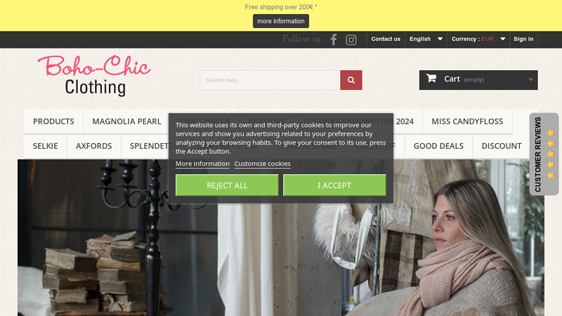 Crations Fminines - Boho-Chic Clothing
