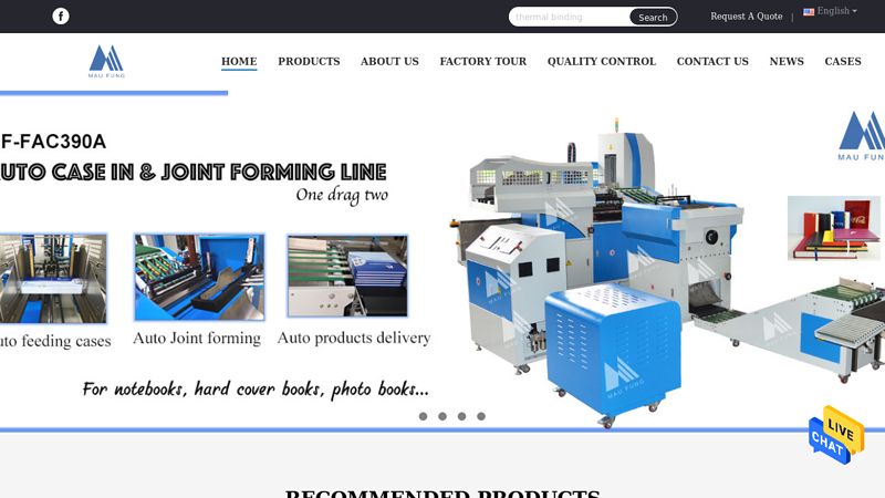 Quality Notebook Binding Machine & Hardcover Book Binding Machine factory from China