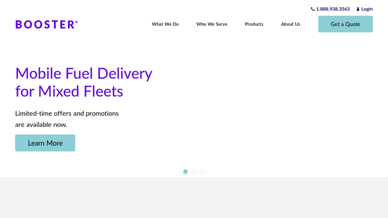 On-Demand Mobile Fuel Delivery Service - Booster Fuels