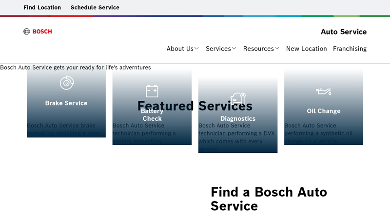 Home | Bosch Auto Service
