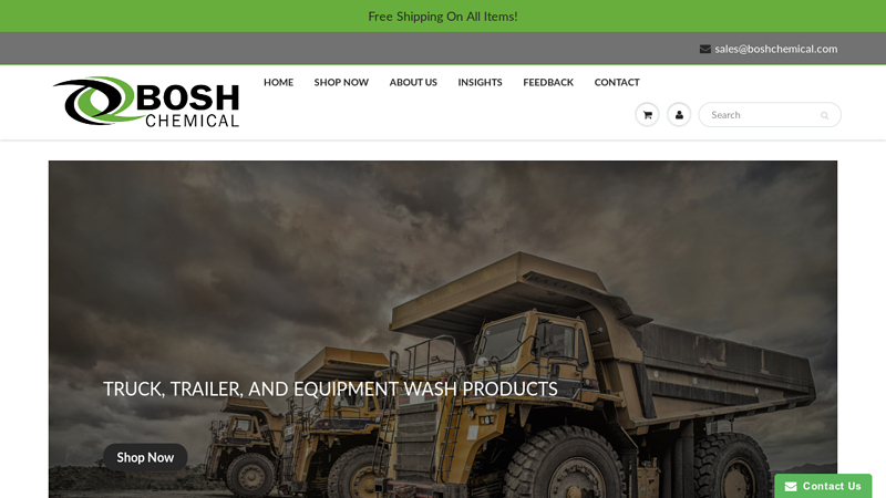 Bosh Chemical | Professional Strength Products