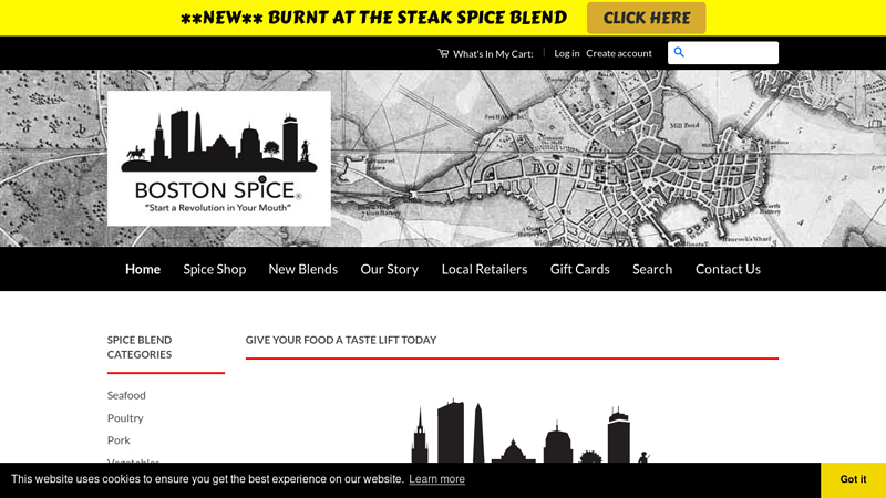 Boston Spice Revolutionary Blends and Seasonings For All Types Of Food
