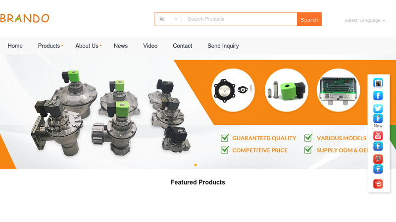 China Pulse Jet Valves, Solenoid Valve Coils, Pneumatic Solenoid Valves, Solenoid Coils Manufacturer and Supplier