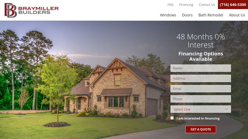 Replacement Windows & Doors Buffalo NY | Braymiller Builders