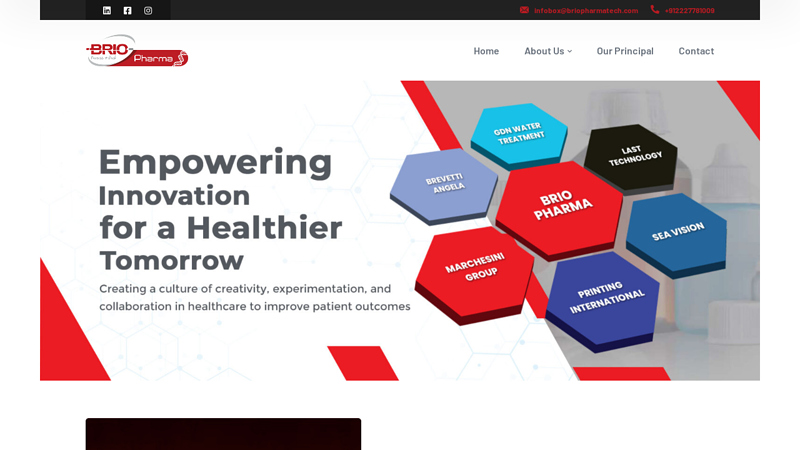 Pharma Machines | Best Machines & Packaging Solutions for Pharma Industry | Brio Pharma Technologies